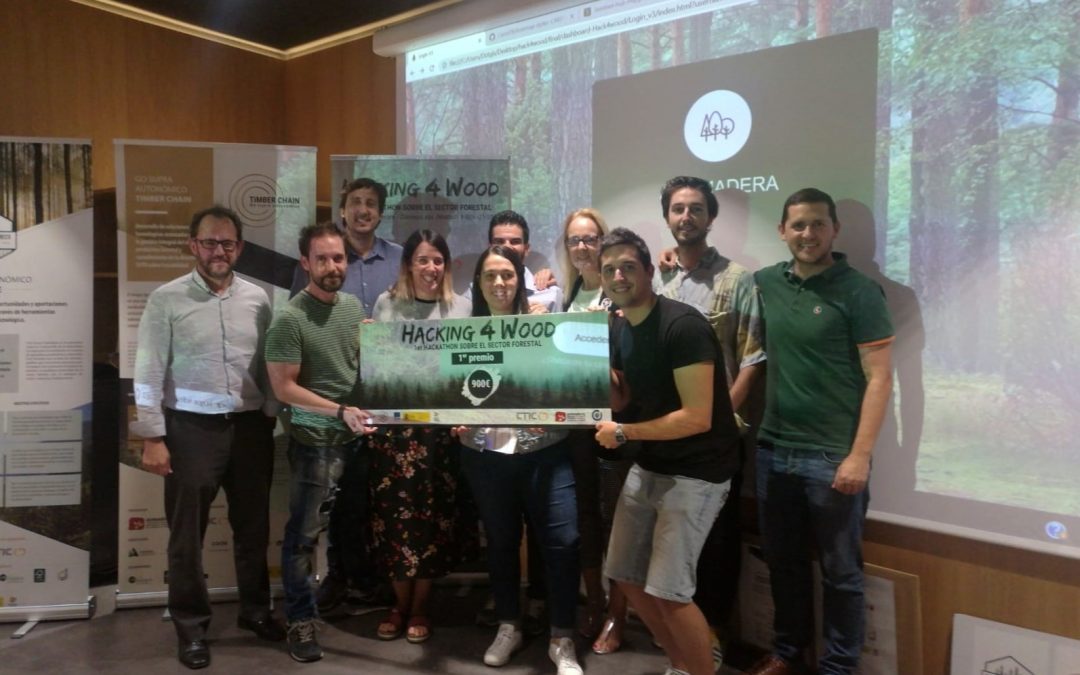 Se celebra el primer Hackathon forestal «Hacking4Wood»