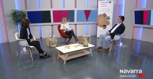 NASUVINSA y ADEMAN promueven el uso de la Biomasa local en el Programa “La Muga” de Navarra Televisión