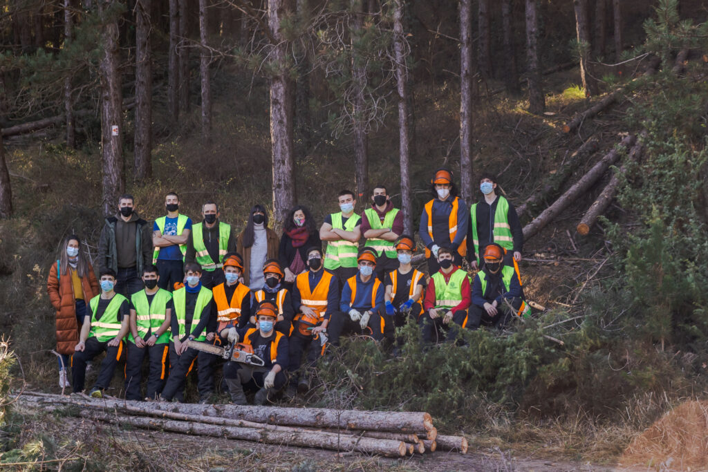 ADEMAN, AYTO DE PAMPLON Y CI AGROFORESTAL EN MONTE EZCABA