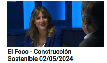 ADEMAN en el programa de NavarraTV EL FOCO: Construcción Sostenible