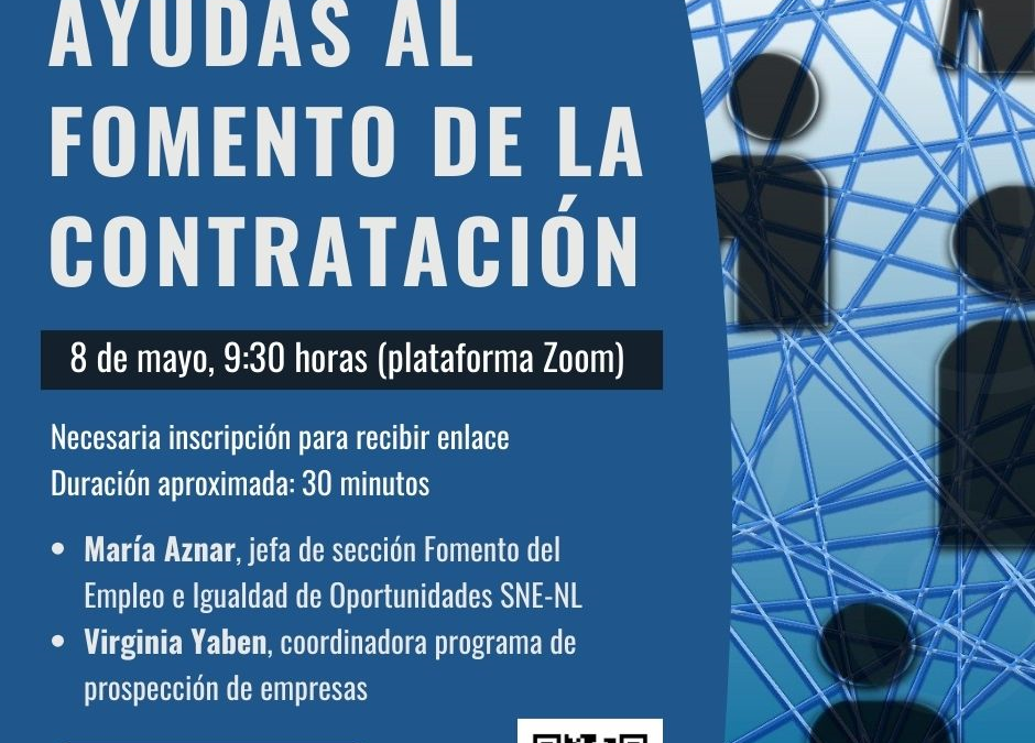 Formación ayudas fomento de la contratación