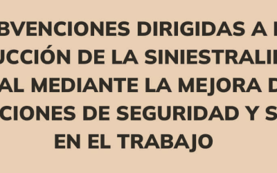 Subvención para inversiones en adaptación de equipos y lugares de trabajo para 2025
