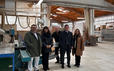 Visita del consejero Irujo a Lecumberri Suberviola