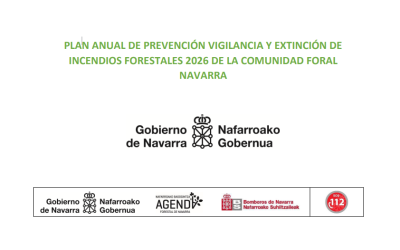 Activado en Navarra el plan de prevención de incendios 2026
