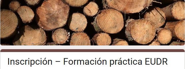 Jornada sobre el Reglamento EUDR de lucha contra la deforestación